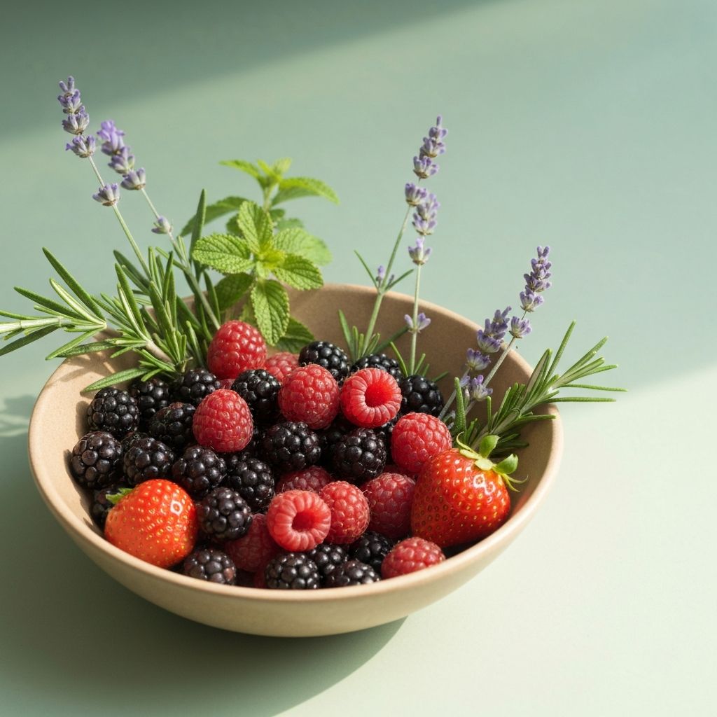 Naturliga ingredienser som stödjer kollagen